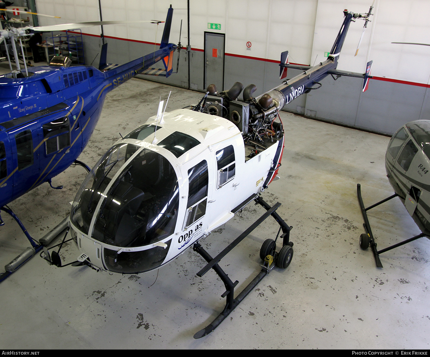 Aircraft Photo of LN-OBV | MBB BO-105C | Opp Kraftledningstjenester | AirHistory.net #627308