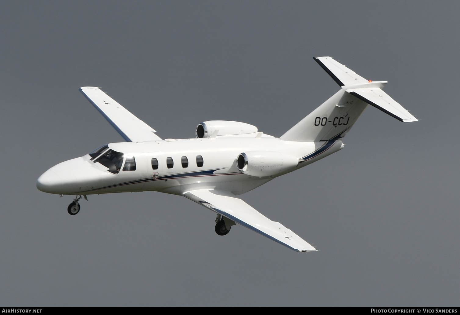 Aircraft Photo of OO-CCJ | Cessna 525 CitationJet CJ1+ | AirHistory.net #627334