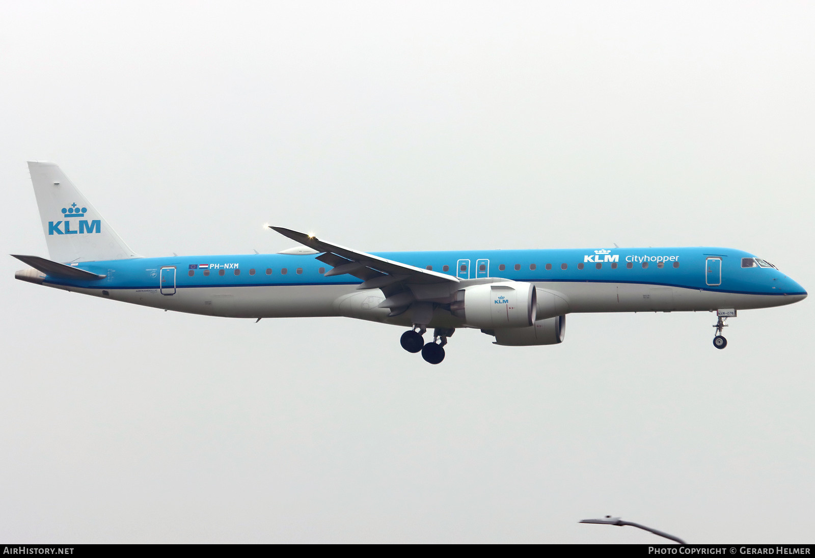Aircraft Photo of PH-NXM | Embraer 195-E2 (ERJ-190-400) | KLM Cityhopper | AirHistory.net #627338