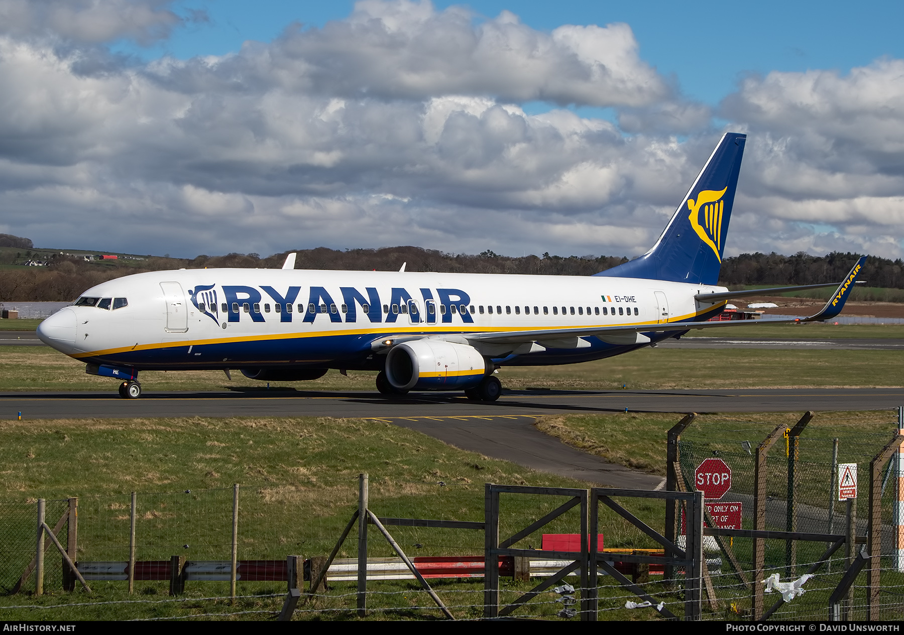 Aircraft Photo of EI-DHE | Boeing 737-8AS | Ryanair | AirHistory.net #627339