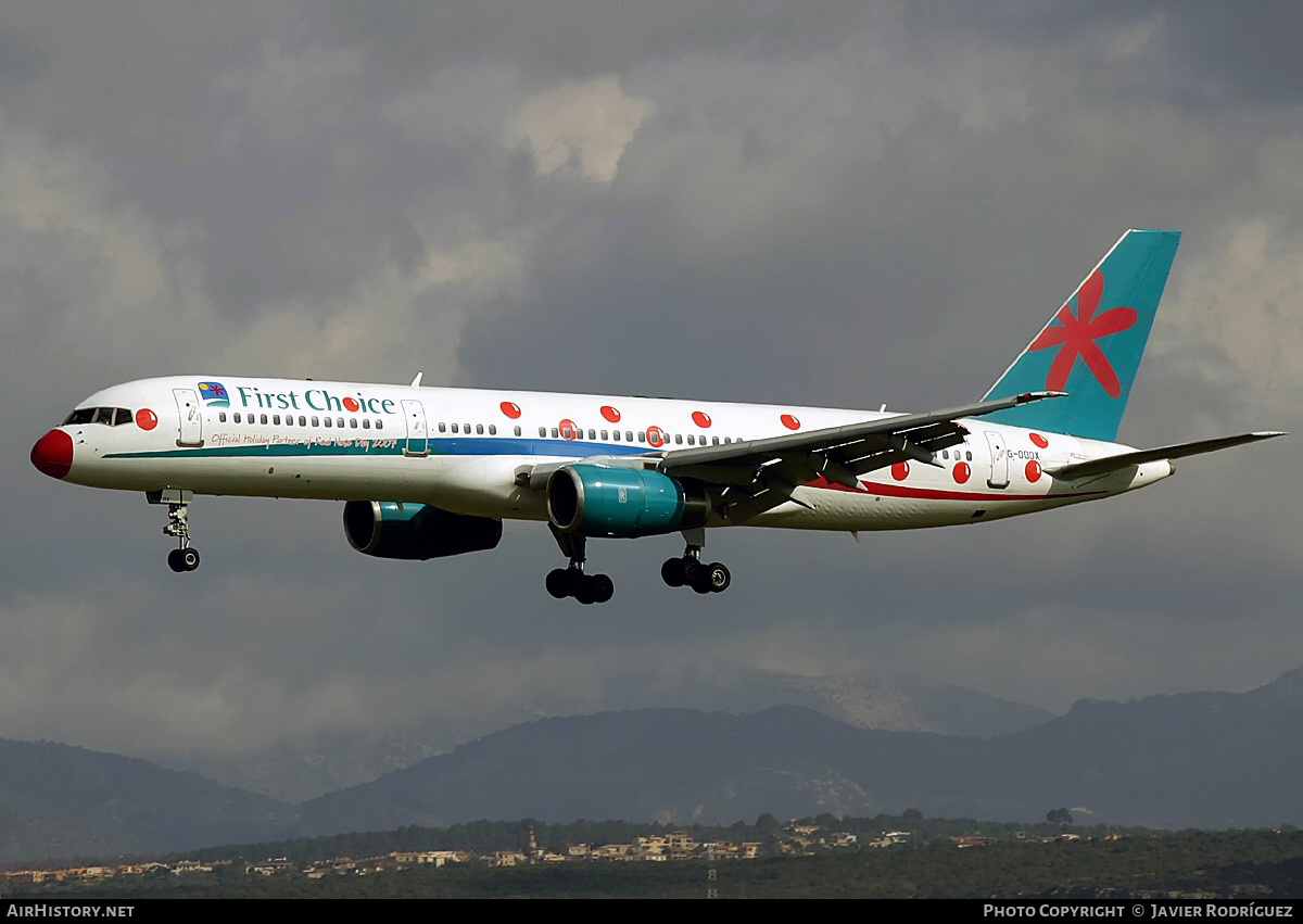 Aircraft Photo of G-OOOX | Boeing 757-2Y0 | First Choice Airways | AirHistory.net #627340