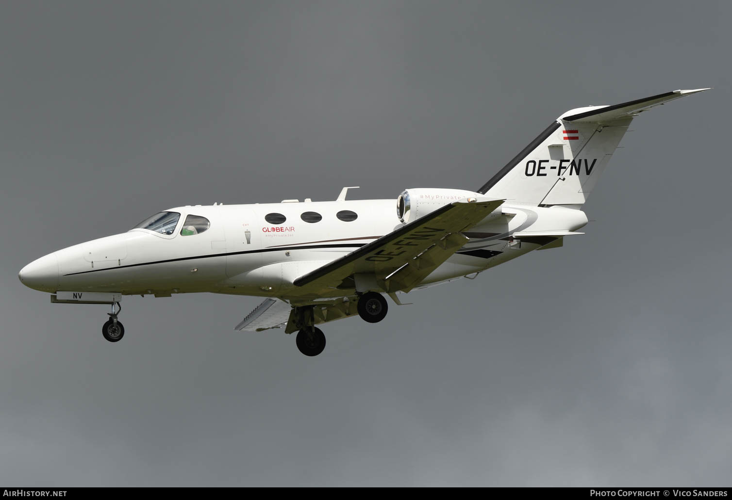 Aircraft Photo of OE-FNV | Cessna 510 Citation Mustang | GlobeAir | AirHistory.net #627346