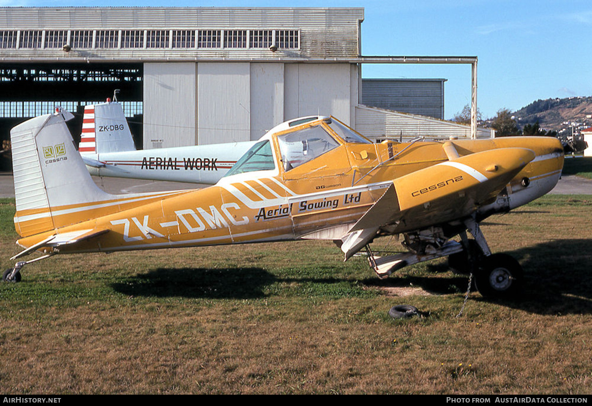 Aircraft Photo of ZK-DMC | Cessna A188B AgWagon | Aerial Sowing | AirHistory.net #627353