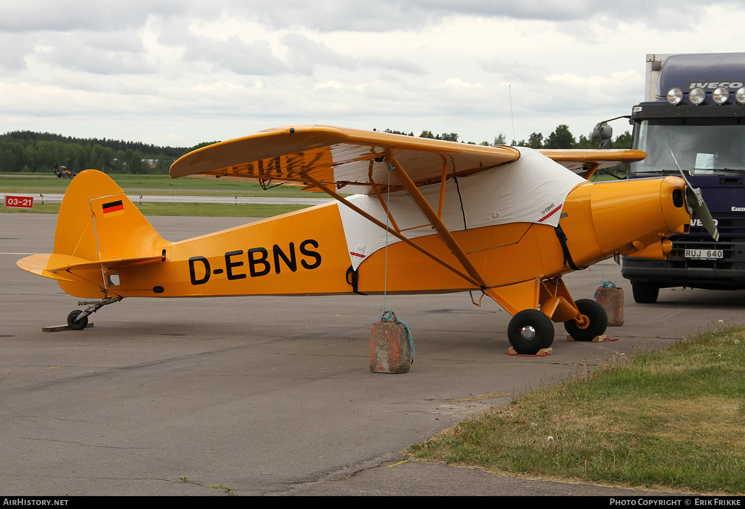 Aircraft Photo of D-EBNS | Piper PA-18A-150 Super Cub | AirHistory.net #627356