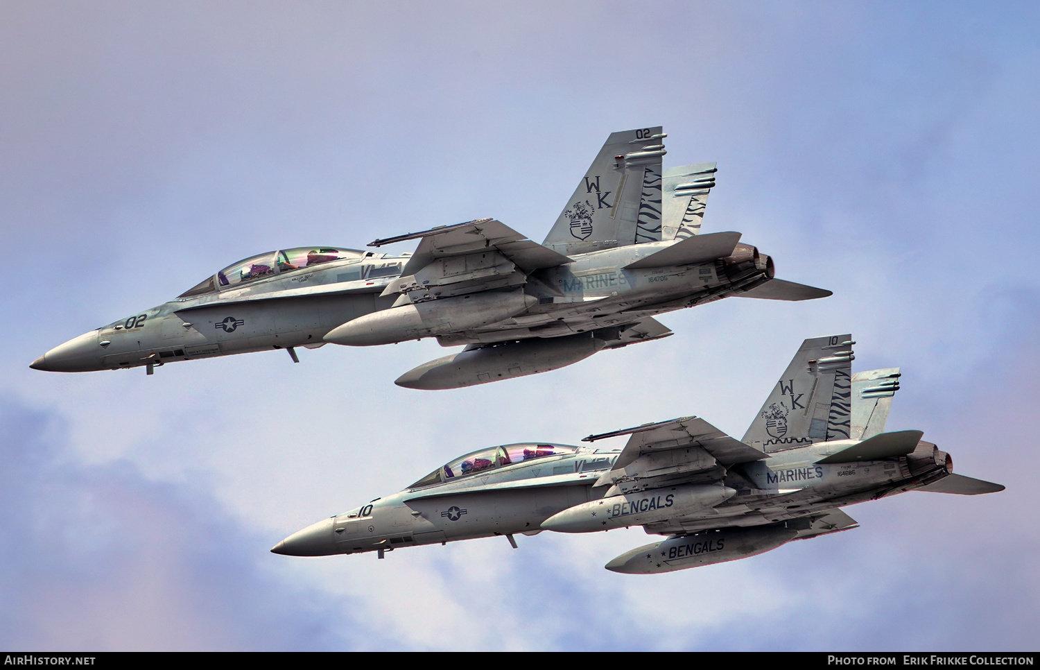 Aircraft Photo of 164705 | McDonnell Douglas F/A-18D Hornet | USA - Marines | AirHistory.net #627376