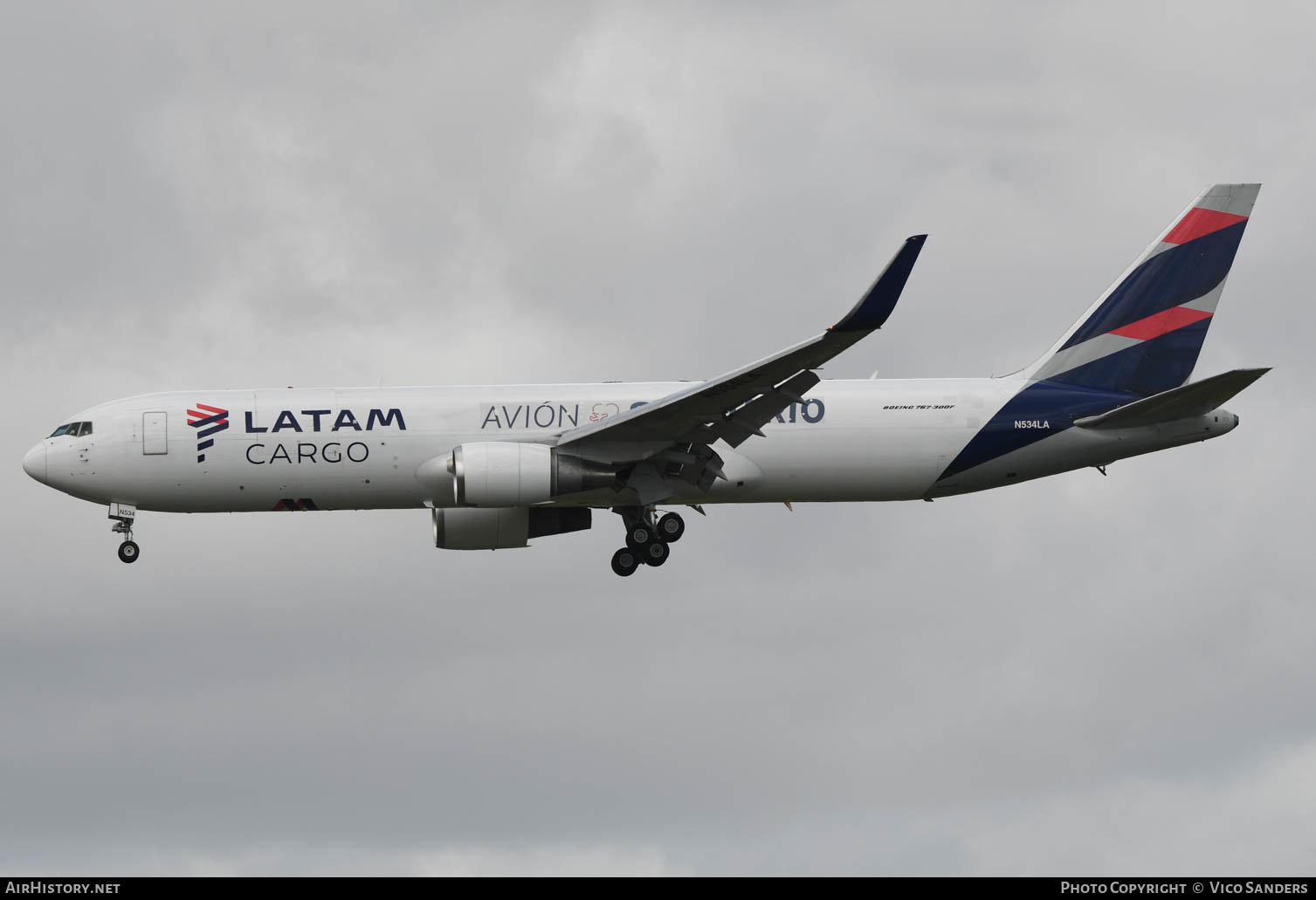 Aircraft Photo of N534LA | Boeing 767-316F/ER | LATAM Cargo | AirHistory.net #627381