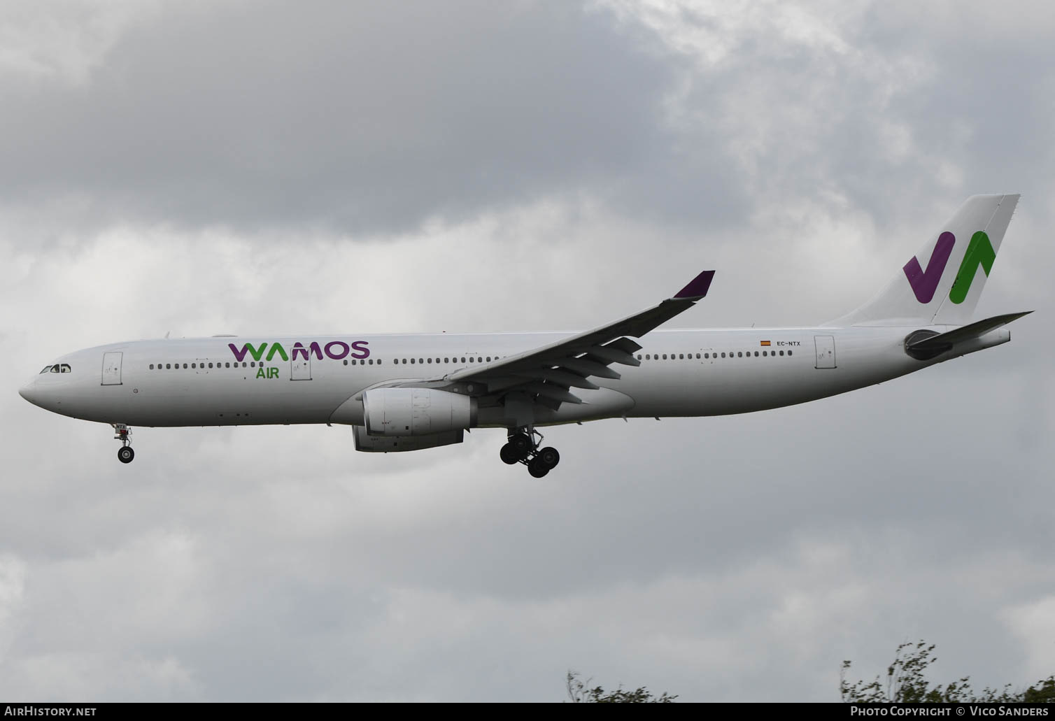 Aircraft Photo of EC-NTX | Airbus A330-343E | Wamos Air | AirHistory.net #627383