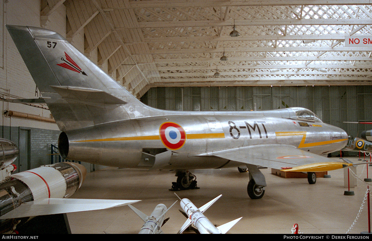 Aircraft Photo of 57 | Dassault MD-454 Mystere IV A | France - Air Force | AirHistory.net #627420