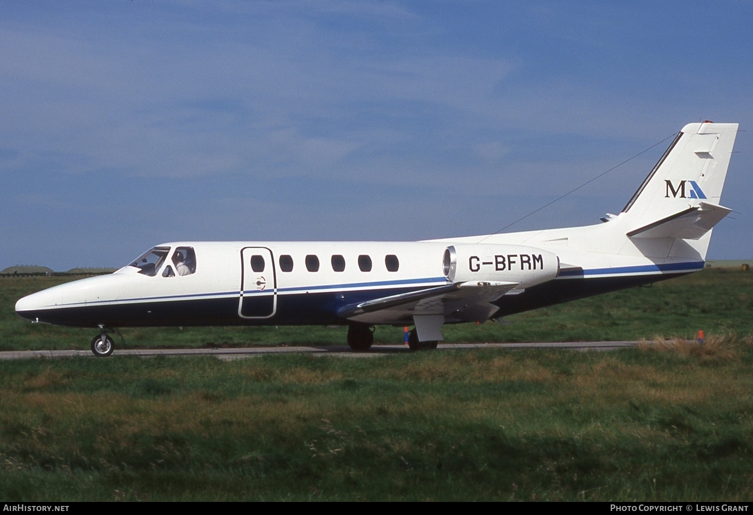 Aircraft Photo of G-BFRM | Cessna 550 Citation II | Marshall Aerospace | AirHistory.net #627435