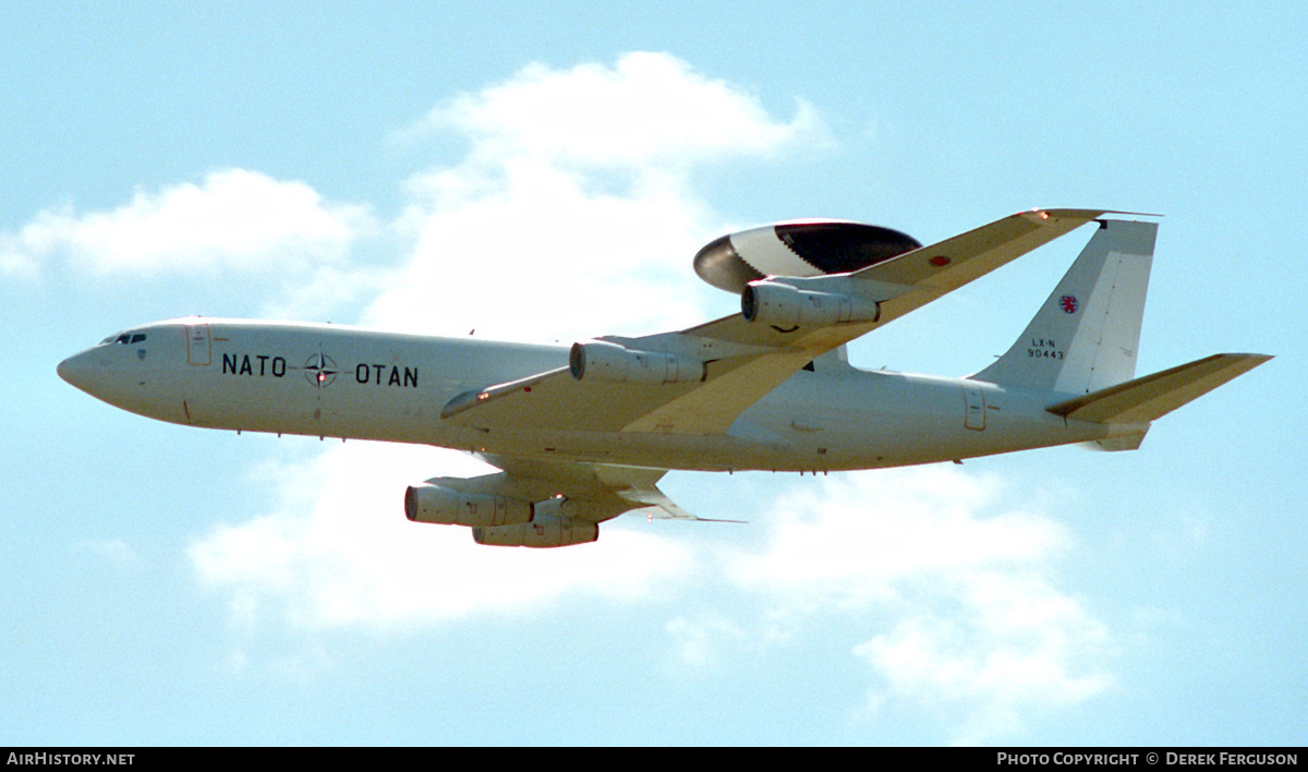 Aircraft Photo of LX-N90443 | Boeing E-3A Sentry | Luxembourg - NATO | AirHistory.net #627436