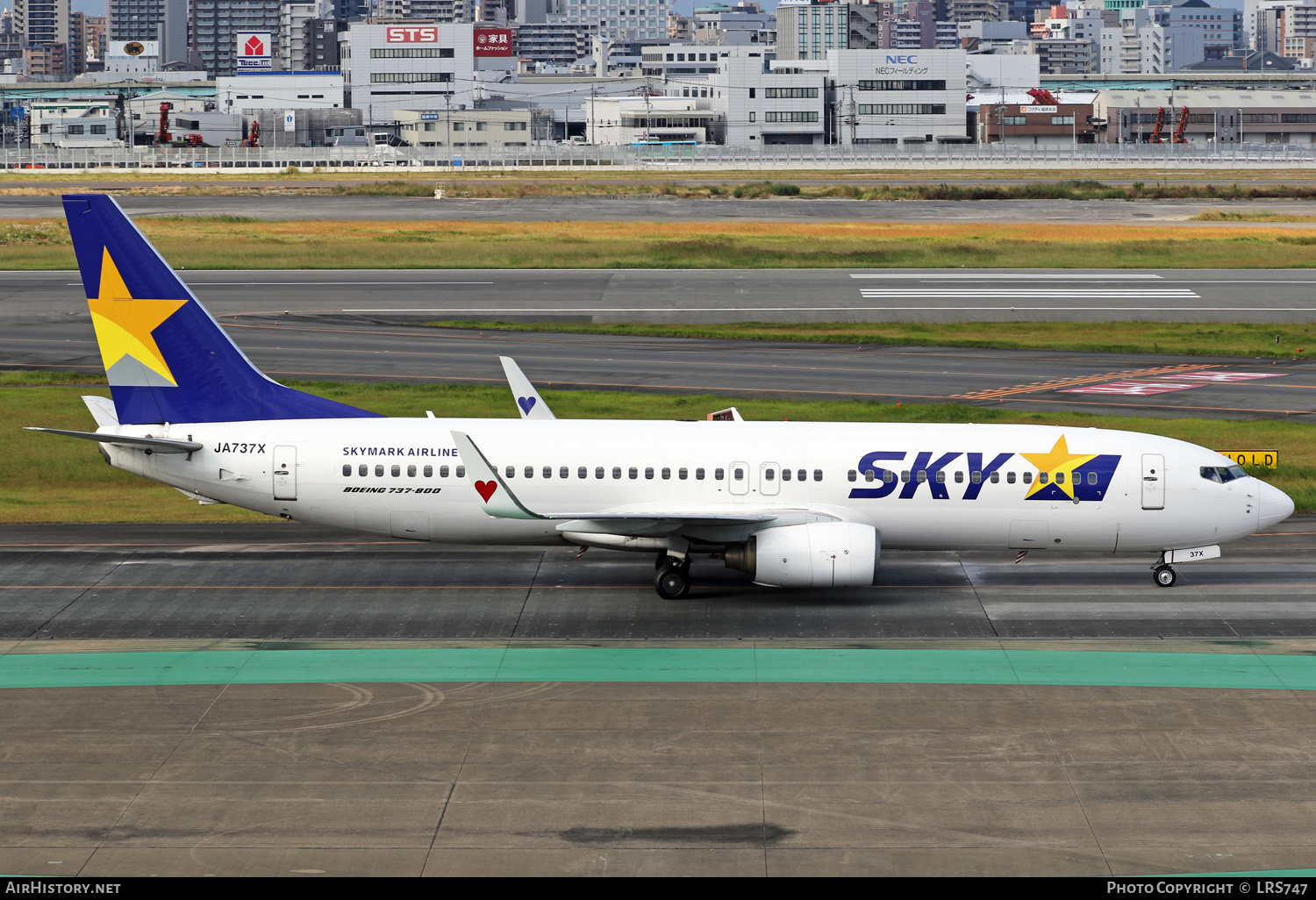 Aircraft Photo of JA737X | Boeing 737-8AL | Skymark Airlines | AirHistory.net #627441