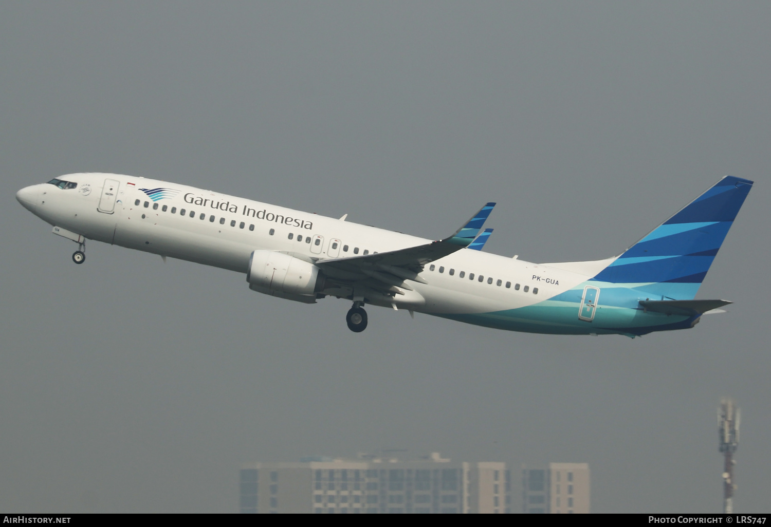 Aircraft Photo of PK-GUA | Boeing 737-81M | Garuda Indonesia | AirHistory.net #627449