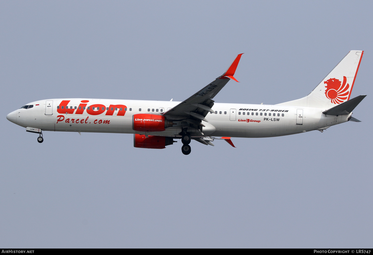 Aircraft Photo of PK-LSW | Boeing 737-96N/ER | Lion Air | AirHistory.net #627461