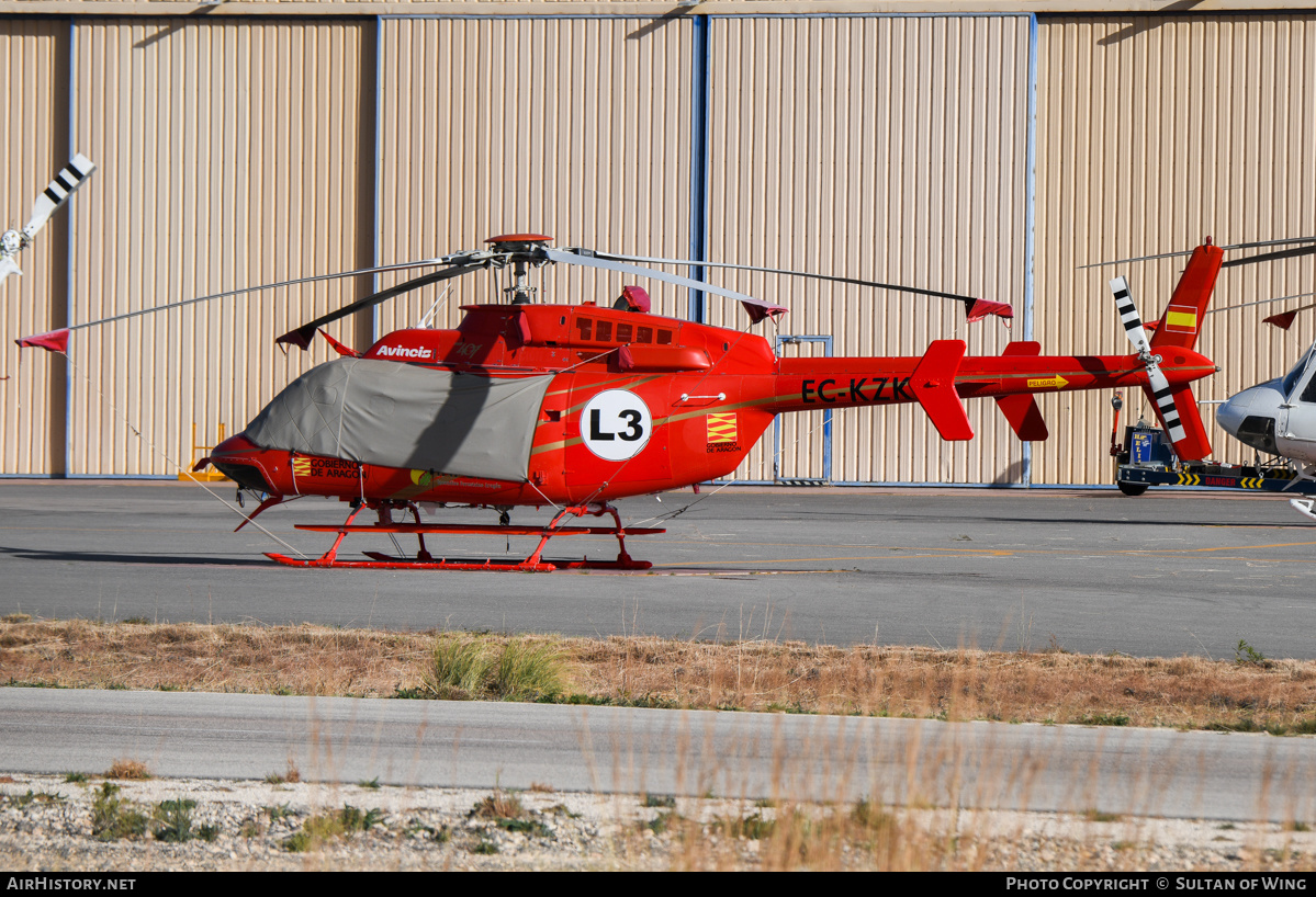 Aircraft Photo of EC-KZK | Bell 407... | Avincis | AirHistory.net #627499