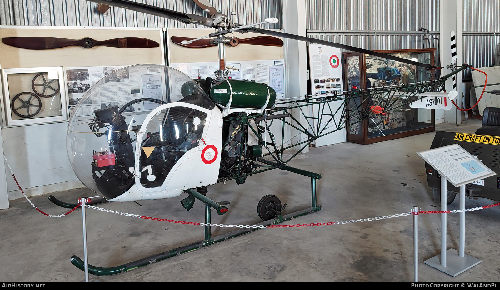 Aircraft Photo of AS7201 | Agusta AB-47G-2 | Malta - Air Force | AirHistory.net #627501