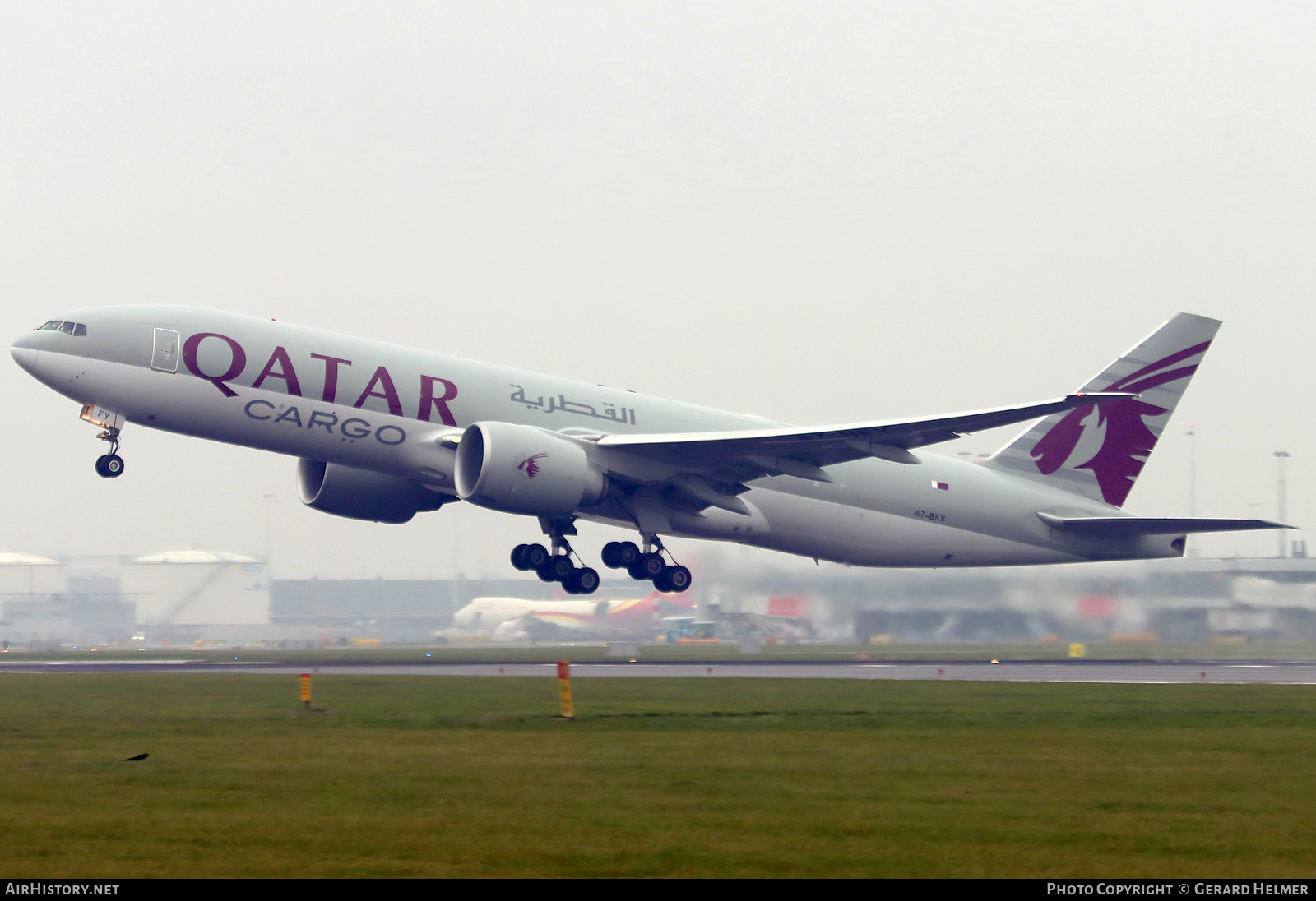 Aircraft Photo of A7-BFY | Boeing 777-F | Qatar Airways Cargo | AirHistory.net #627503