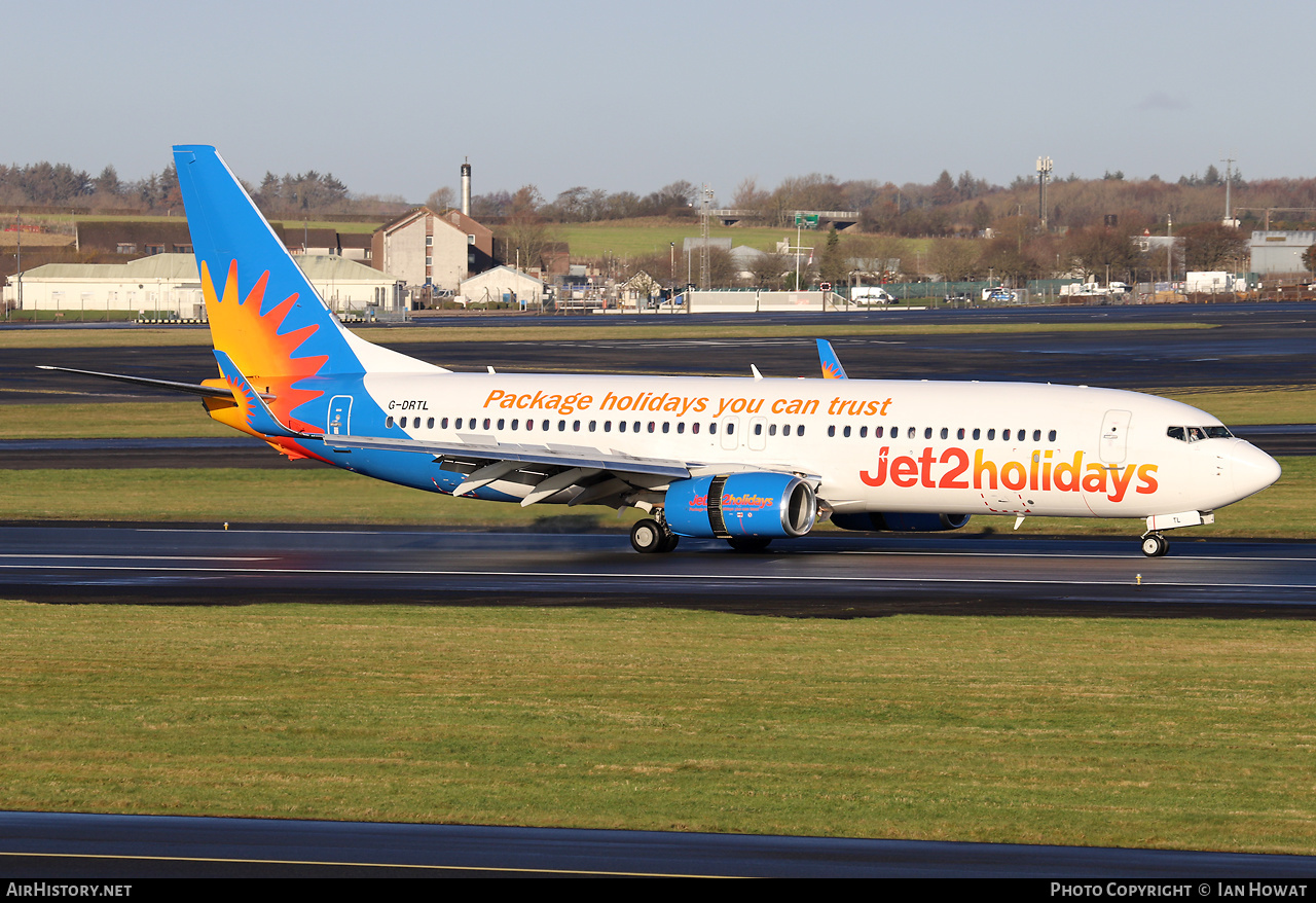 Aircraft Photo of G-DRTL | Boeing 737-8AL | Jet2 Holidays | AirHistory.net #627516