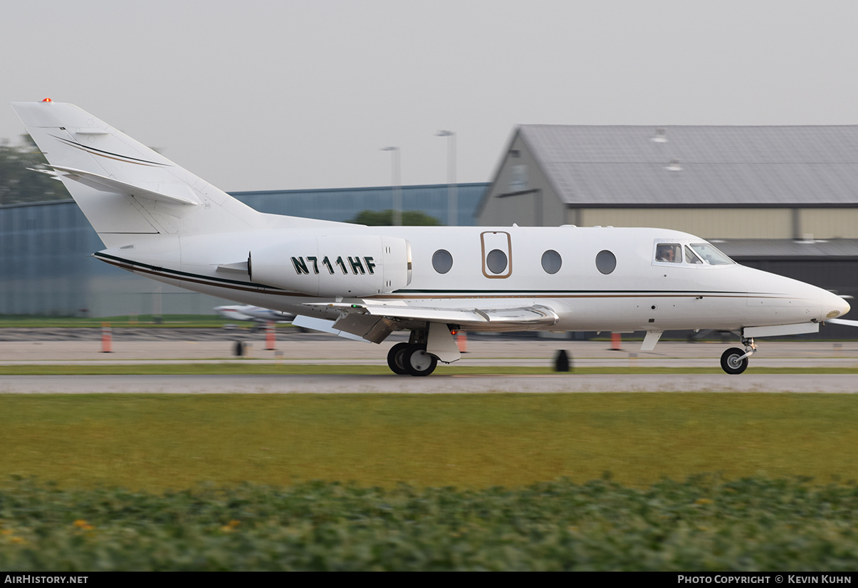 Aircraft Photo of N711HF | Dassault Falcon 100 | AirHistory.net #627519