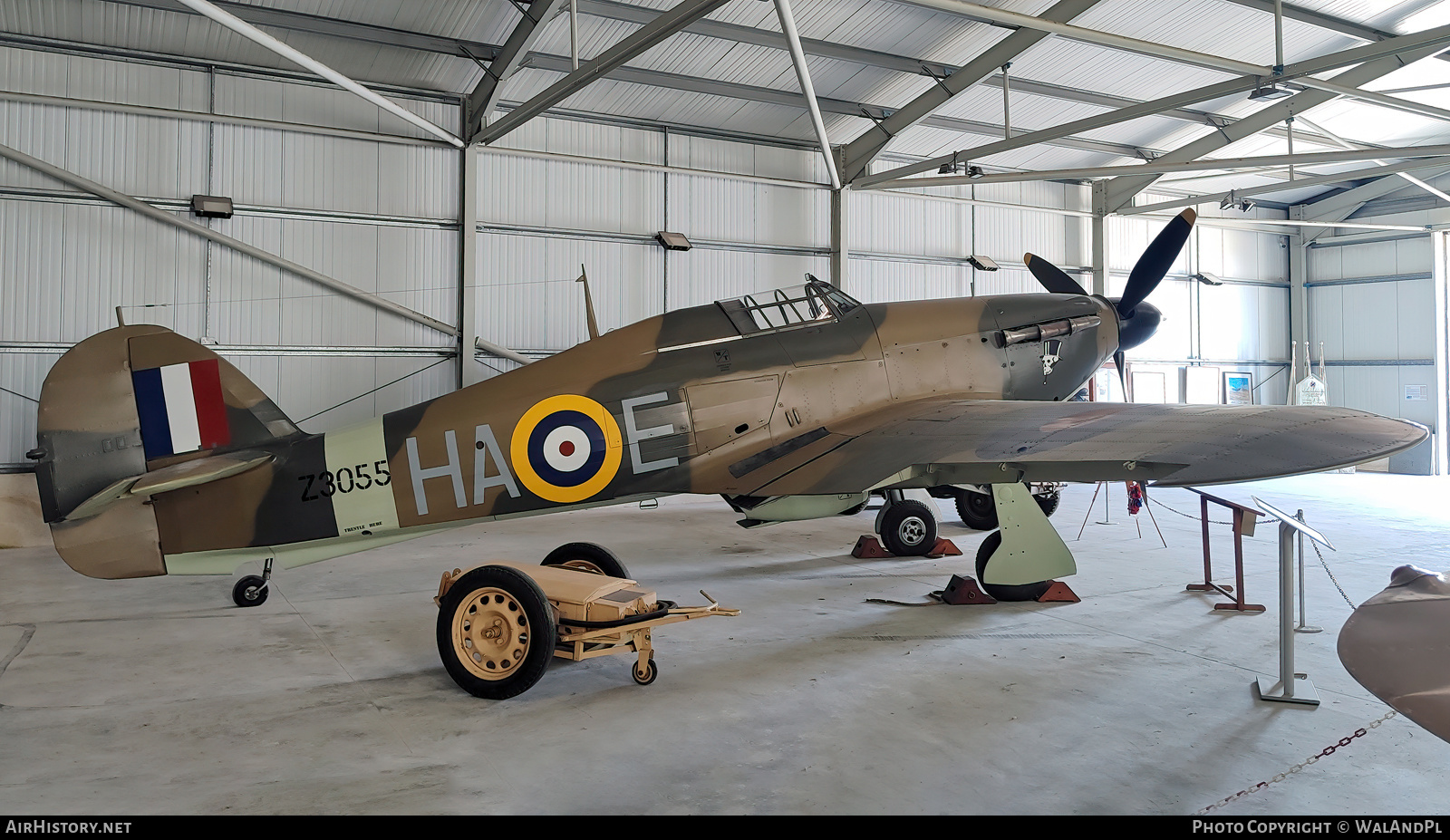 Aircraft Photo of Z3055 | Hawker Hurricane Mk2A | UK - Air Force | AirHistory.net #627525