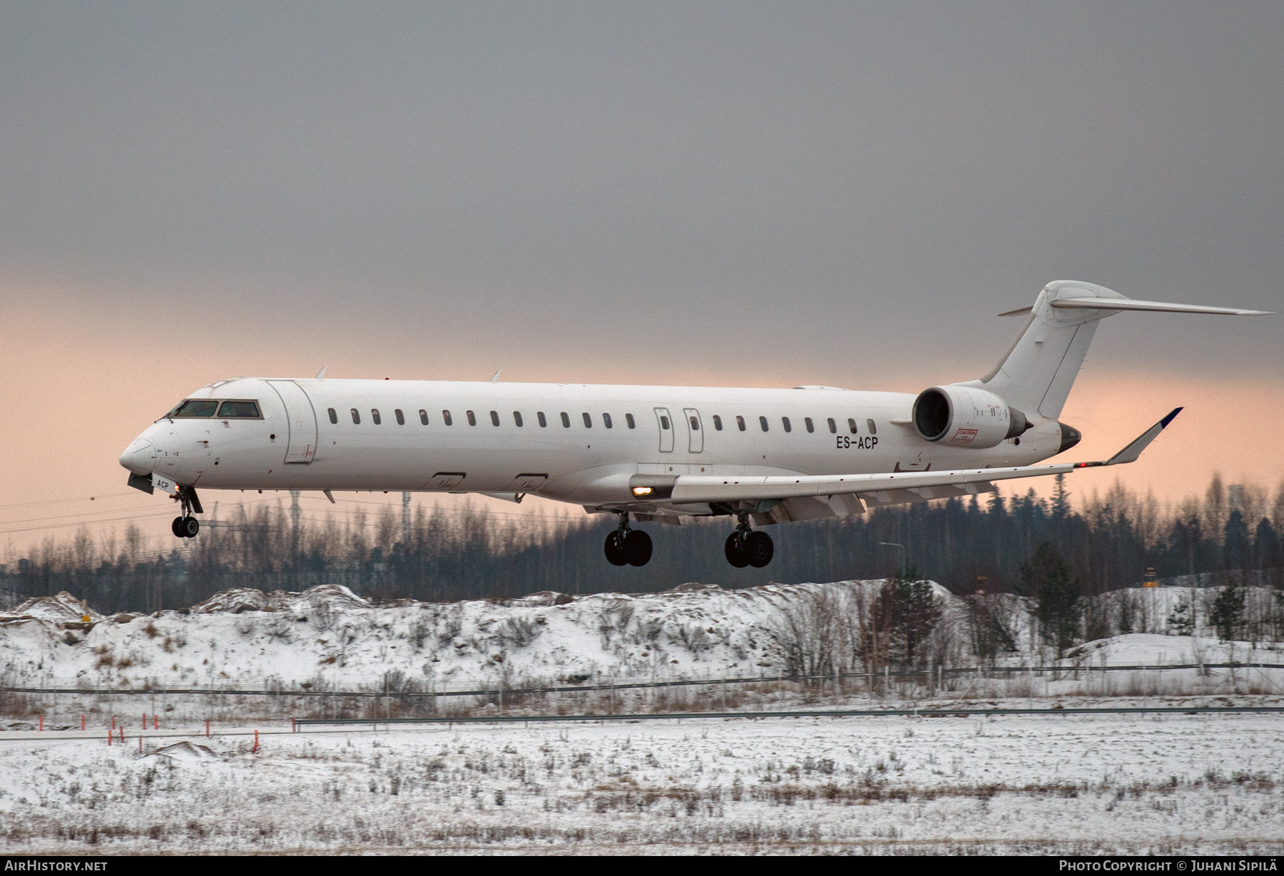 Aircraft Photo of ES-ACP | Bombardier CRJ-900LR (CL-600-2D24) | AirHistory.net #627534