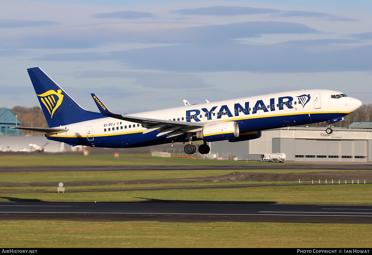 Aircraft Photo of EI-DCJ | Boeing 737-8AS | Ryanair | AirHistory.net #627542