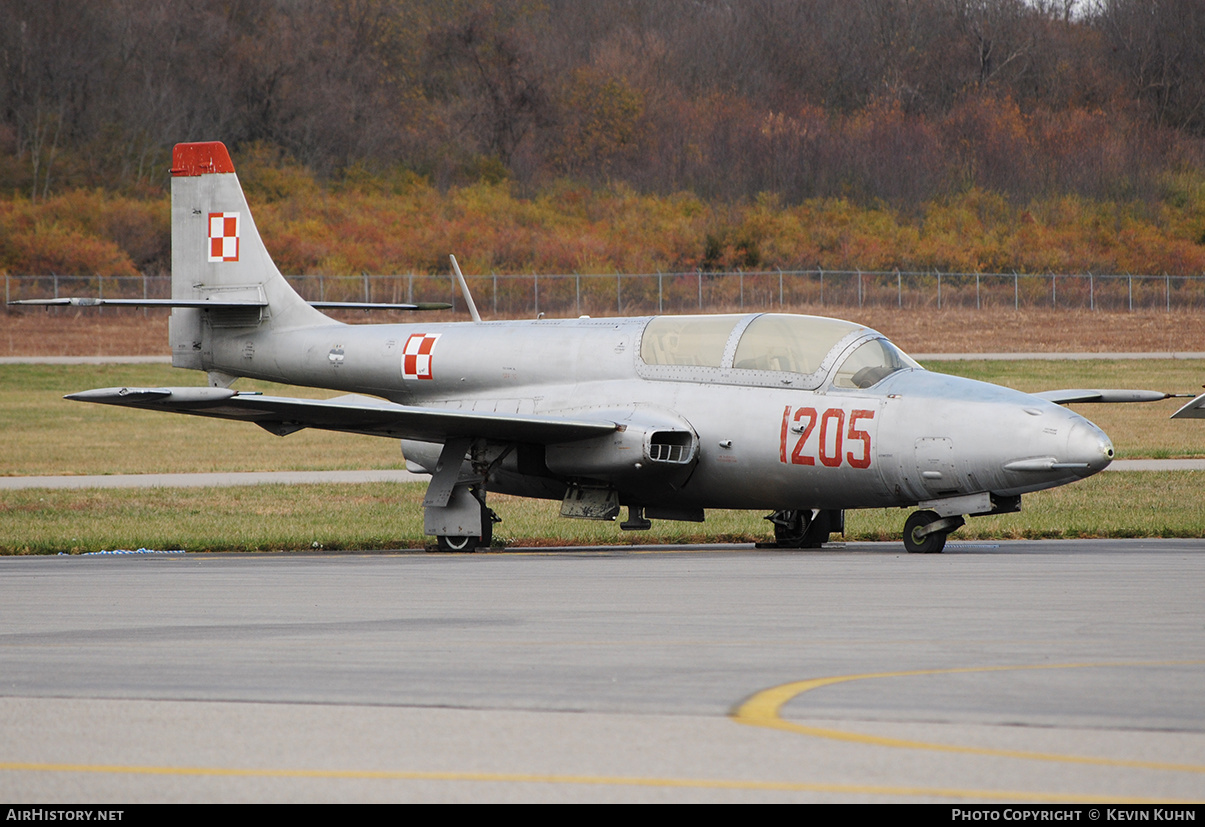 Aircraft Photo of 1205 | PZL-Mielec TS-11 Iskra bis D | Poland - Air Force | AirHistory.net #627566