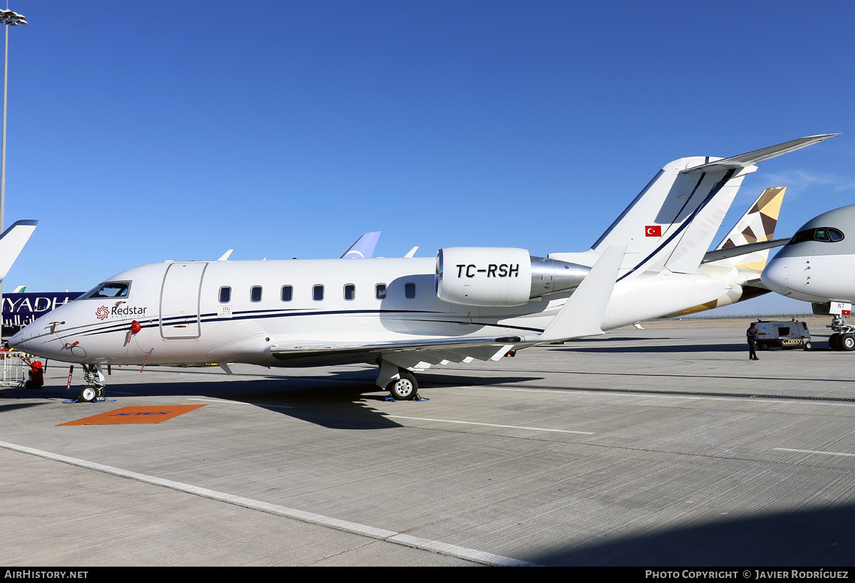 Aircraft Photo of TC-RSH | Bombardier Challenger 605 (CL-600-2B16) | Redstar Aviation | AirHistory.net #627568