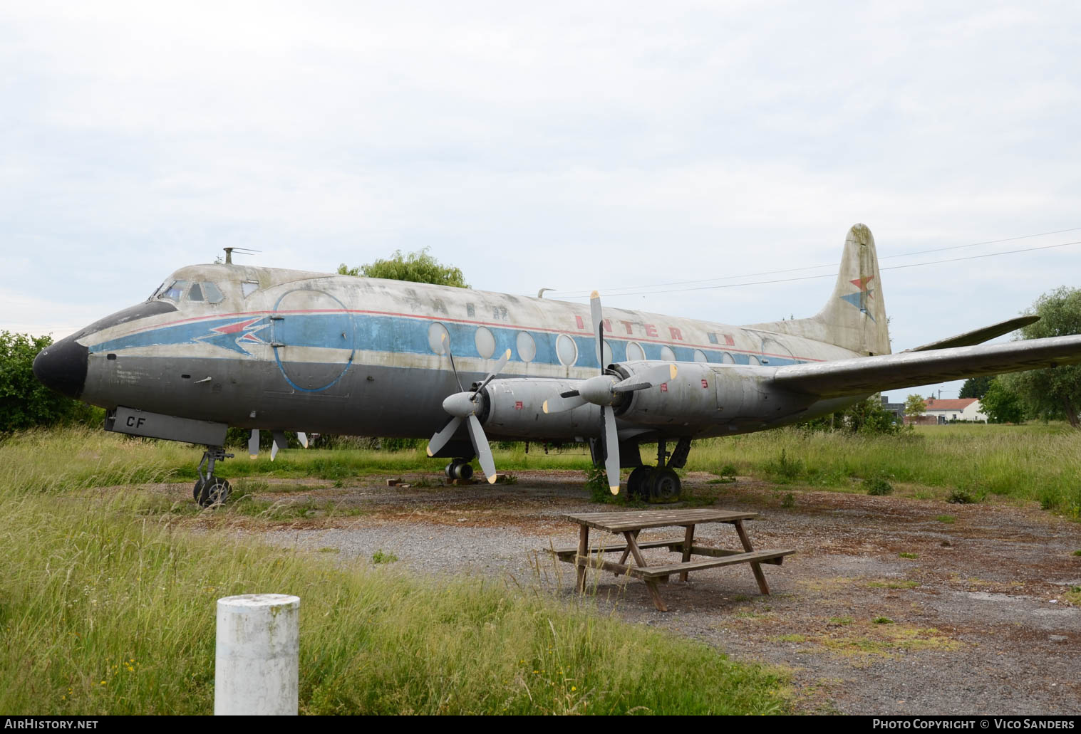 Aircraft Photo of F-BMCF | Vickers 724 Viscount | Air Inter | AirHistory.net #627586