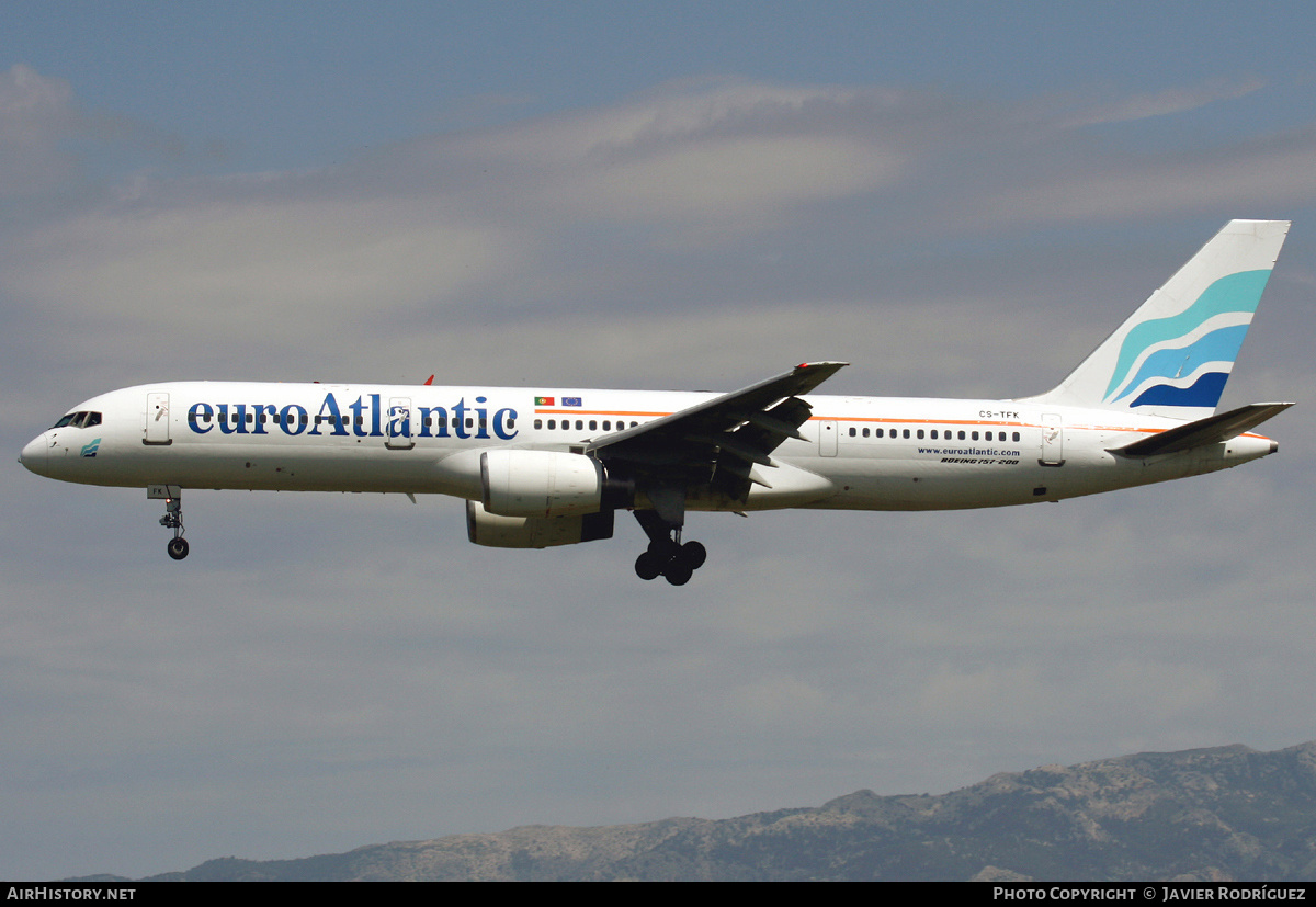 Aircraft Photo of CS-TFK | Boeing 757-2G5 | Euro Atlantic Airways | AirHistory.net #627602