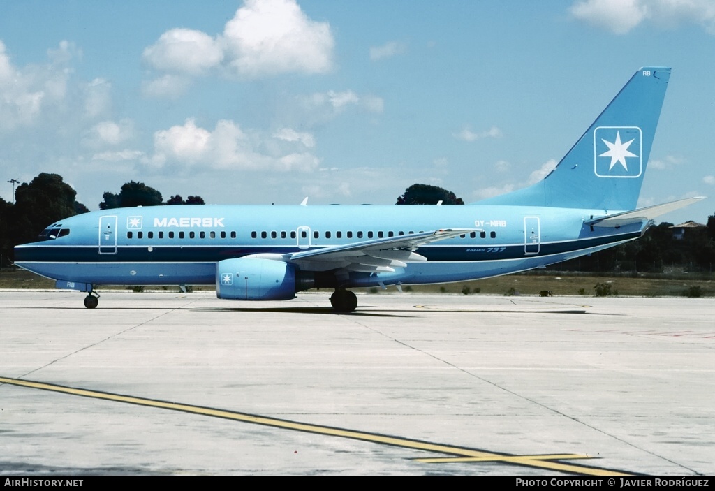 Aircraft Photo of OY-MRB | Boeing 737-7L9 | Maersk Air | AirHistory.net #627612