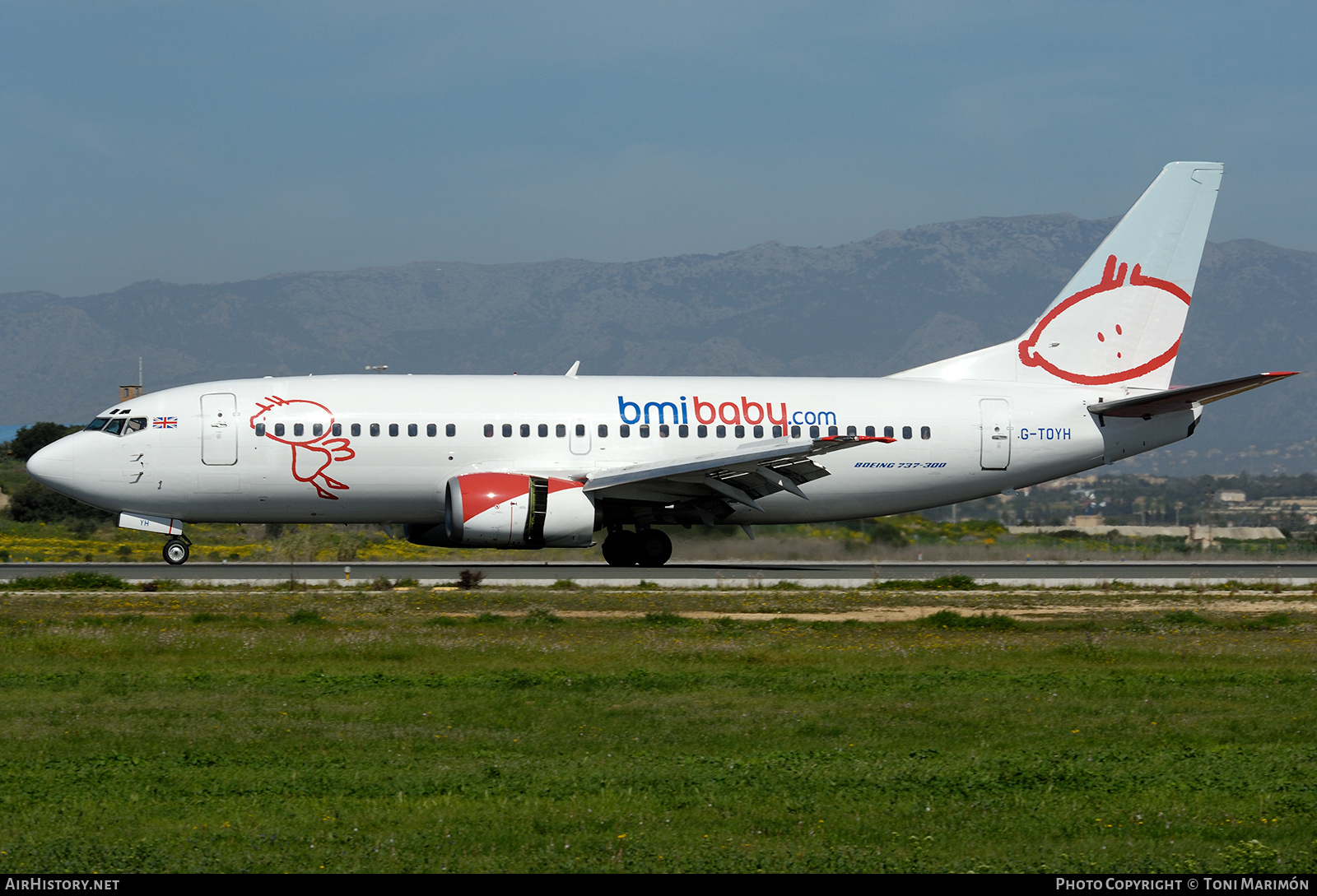 Aircraft Photo of G-TOYH | Boeing 737-36N | Bmibaby | AirHistory.net #627613