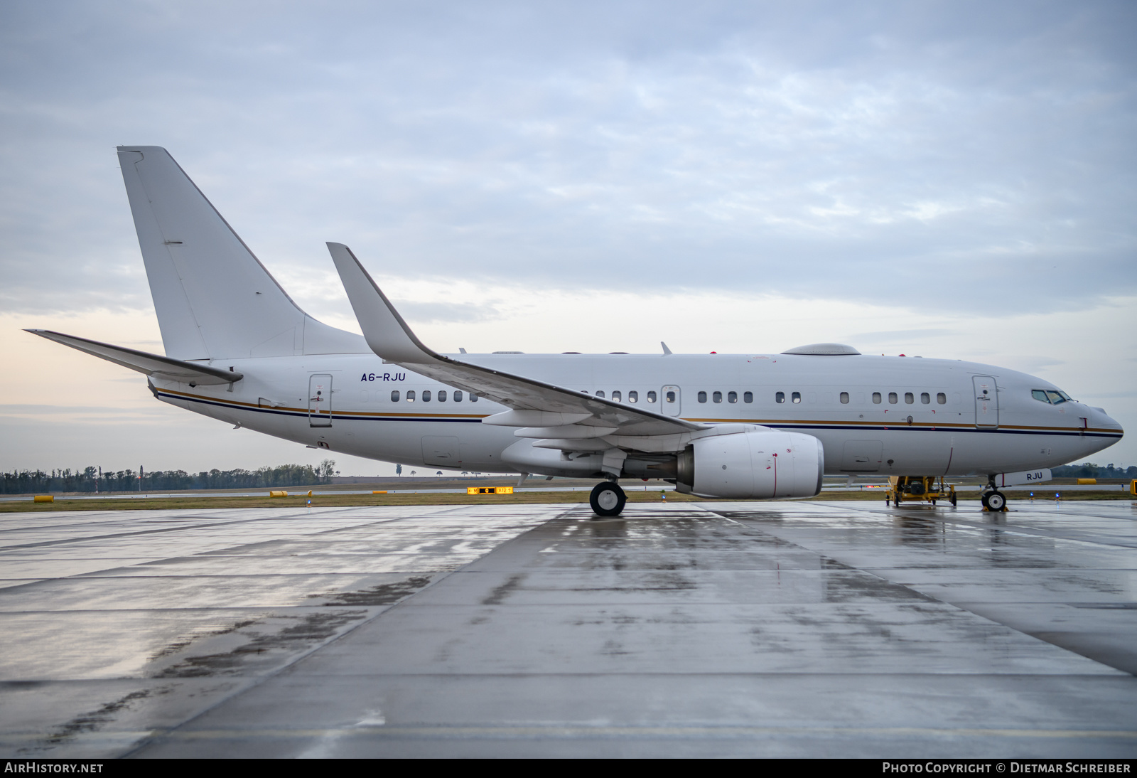 Aircraft Photo of A6-RJU | Boeing 737-77W BBJ | AirHistory.net #627626