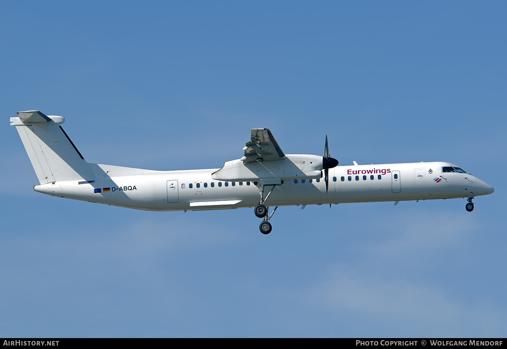 Aircraft Photo of D-ABQA | Bombardier DHC-8-402 Dash 8 | Eurowings | AirHistory.net #627634