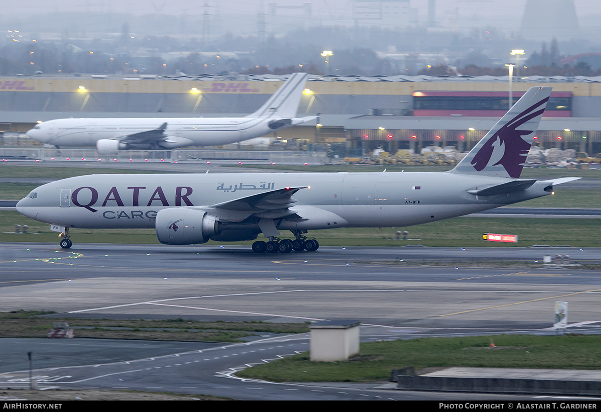 Aircraft Photo of A7-BFP | Boeing 777-F | Qatar Airways Cargo | AirHistory.net #627663