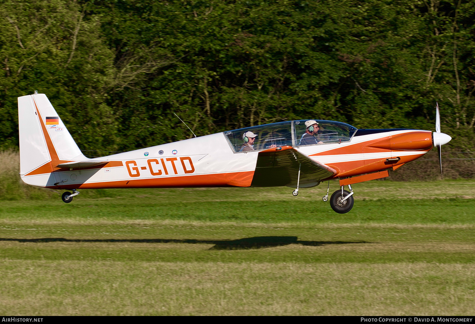 Aircraft Photo of G-CITD | Fournier RF-5 | AirHistory.net #627688