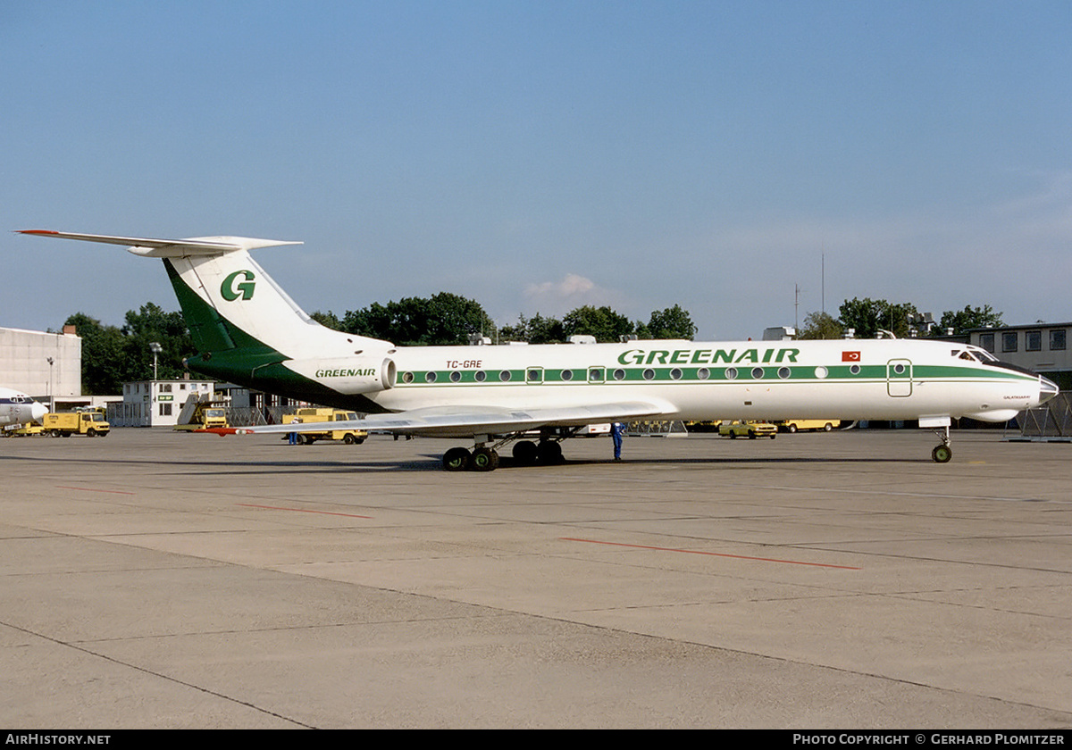 Aircraft Photo of TC-GRE | Tupolev Tu-134A-3 | Greenair | AirHistory.net #627691
