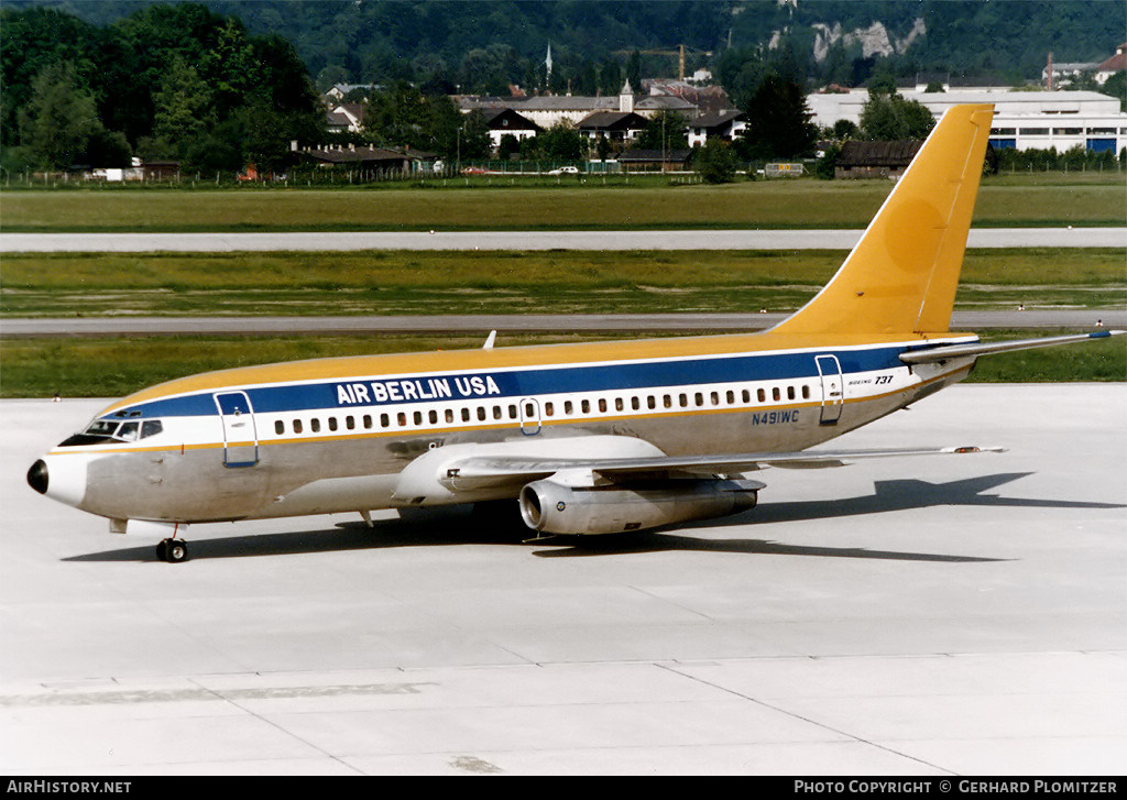 Aircraft Photo of N491WC | Boeing 737-210/Adv | Air Berlin USA | AirHistory.net #627695