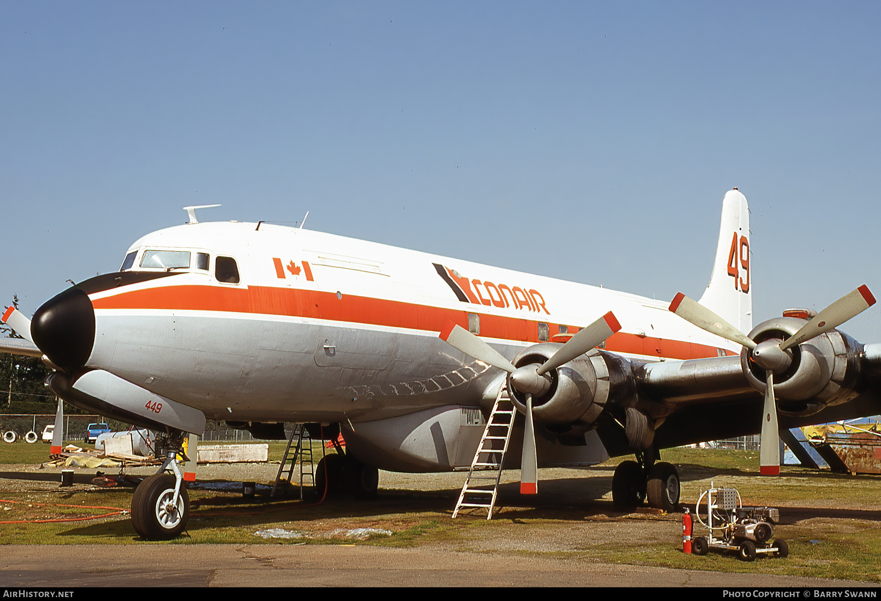 Aircraft Photo of C-GJKT | Douglas DC-6A | Conair Aviation | AirHistory.net #627719