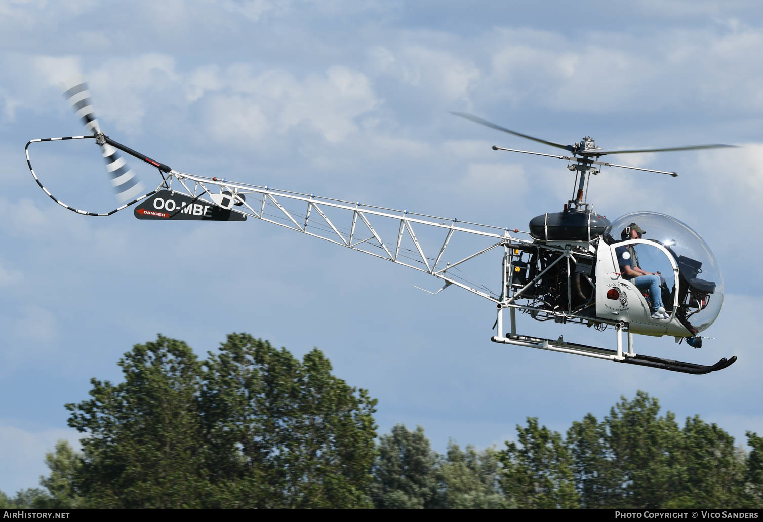 Aircraft Photo of OO-MBE | Bell 47G | AirHistory.net #627732