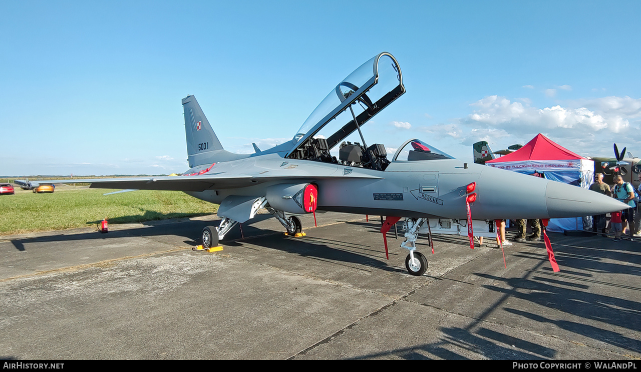 Aircraft Photo of 5001 | Korea Aerospace FA-50GF Golden Eagle | Poland - Air Force | AirHistory.net #627745