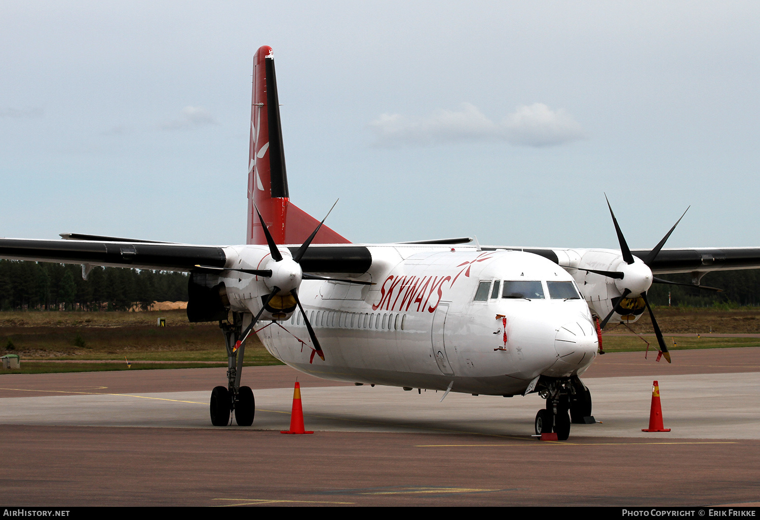 Aircraft Photo of SE-LEA | Fokker 50 | Skyways | AirHistory.net #627760