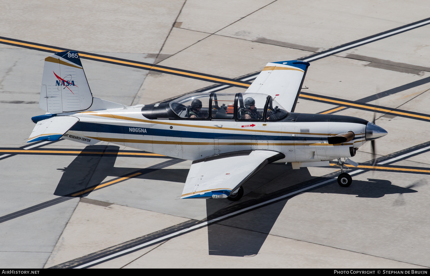 Aircraft Photo of N865NA | Beech NT-34C Turbo Mentor | NASA - National Aeronautics and Space Administration | AirHistory.net #627768