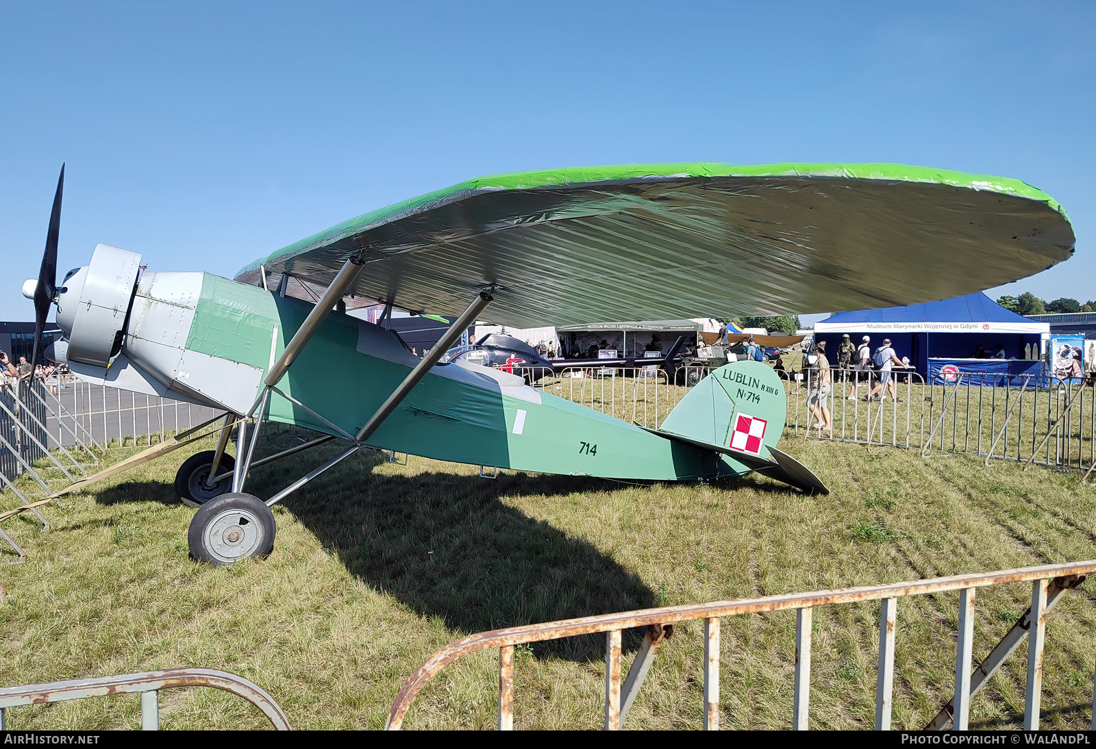 Aircraft Photo of 714 | Lublin R-XIIIG (replica) | Poland - Navy | AirHistory.net #627781