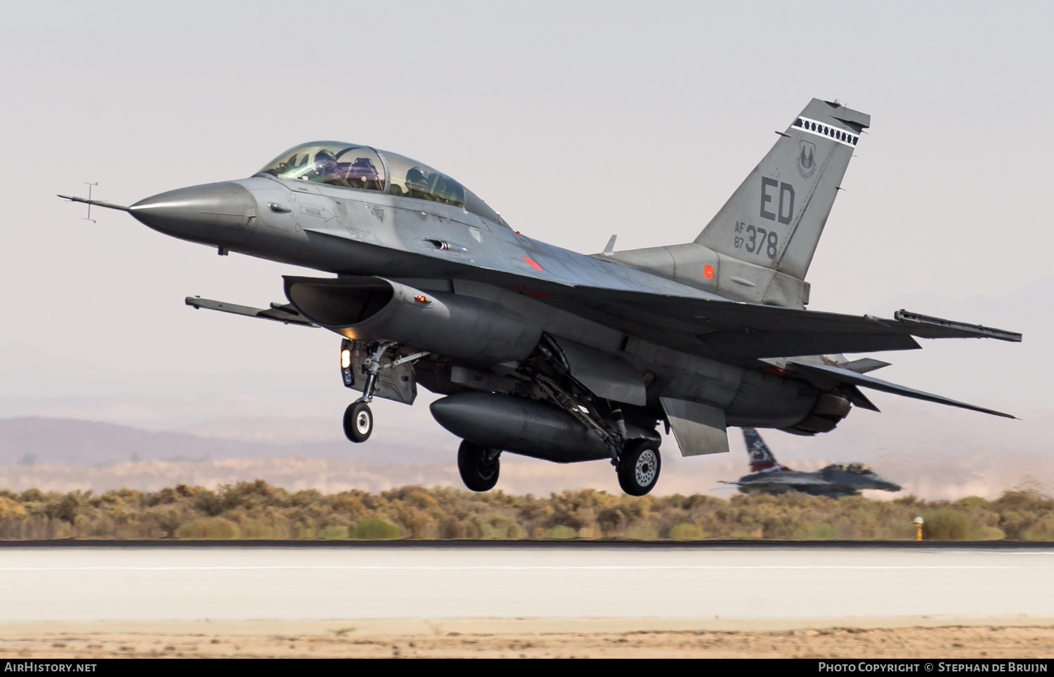 Aircraft Photo of 87-0378 / AF87-0378 | Lockheed Martin F-16D Fighting Falcon | USA - Air Force | AirHistory.net #627790