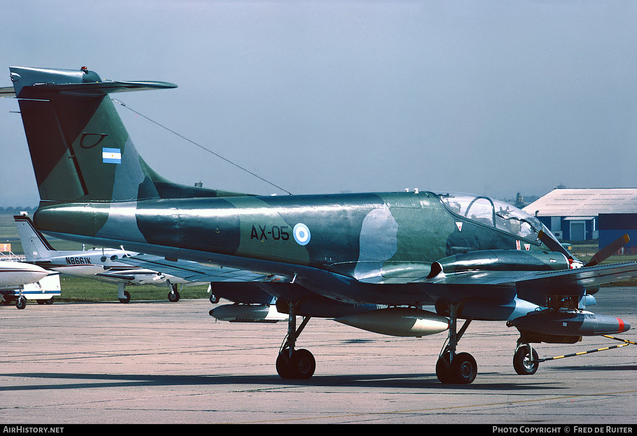 Aircraft Photo of AX-05 | FMA IA-58B Pucara | Argentina - Air Force | AirHistory.net #627805