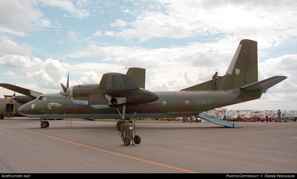 Aircraft Photo of 5207 | Antonov An-26T | Germany - Air Force | AirHistory.net #627845