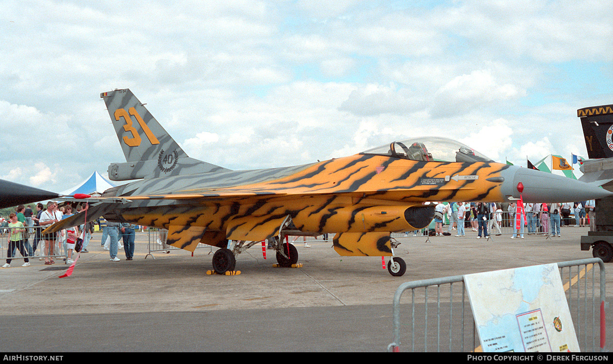 Aircraft Photo of FA-94 | General Dynamics F-16A Fighting Falcon | Belgium - Air Force | AirHistory.net #627849