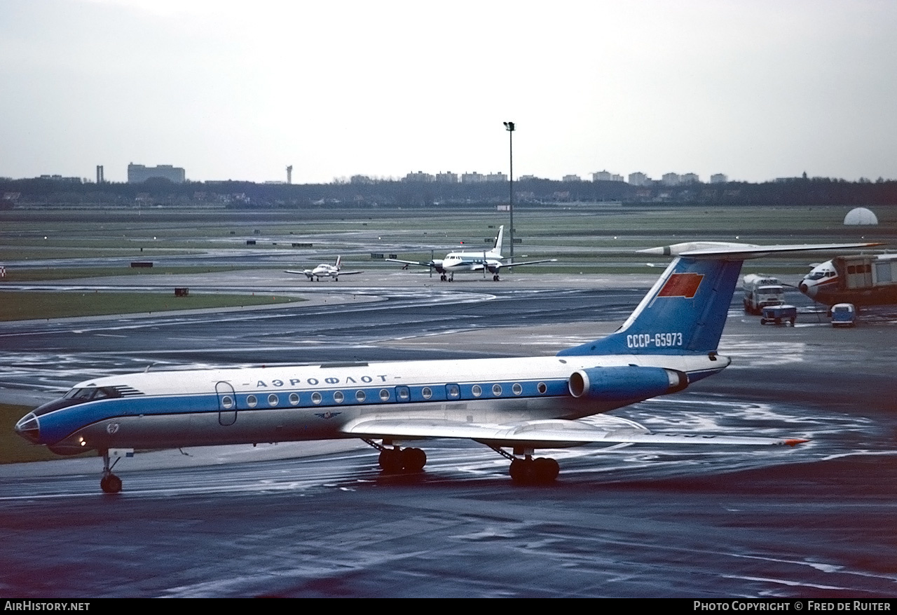 Aircraft Photo of CCCP-65973 | Tupolev Tu-134A | Aeroflot | AirHistory.net #627850