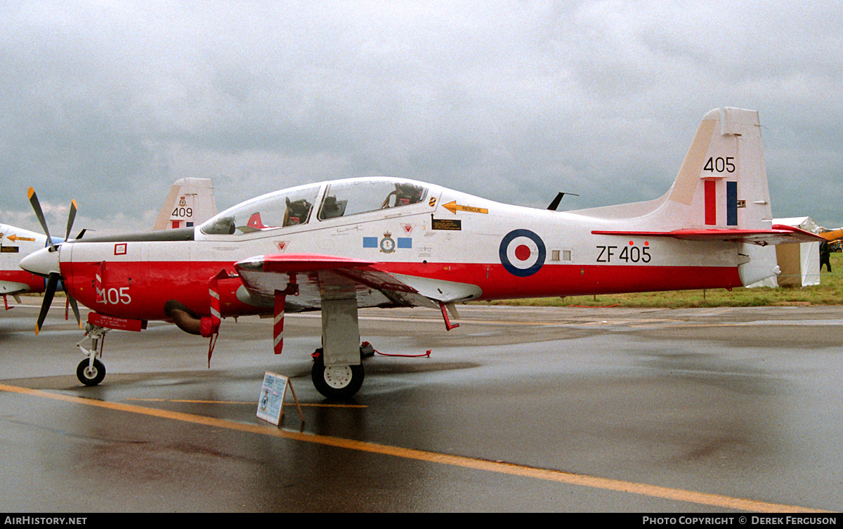 Aircraft Photo of ZF405 | Short S-312 Tucano T1 | UK - Air Force | AirHistory.net #627874