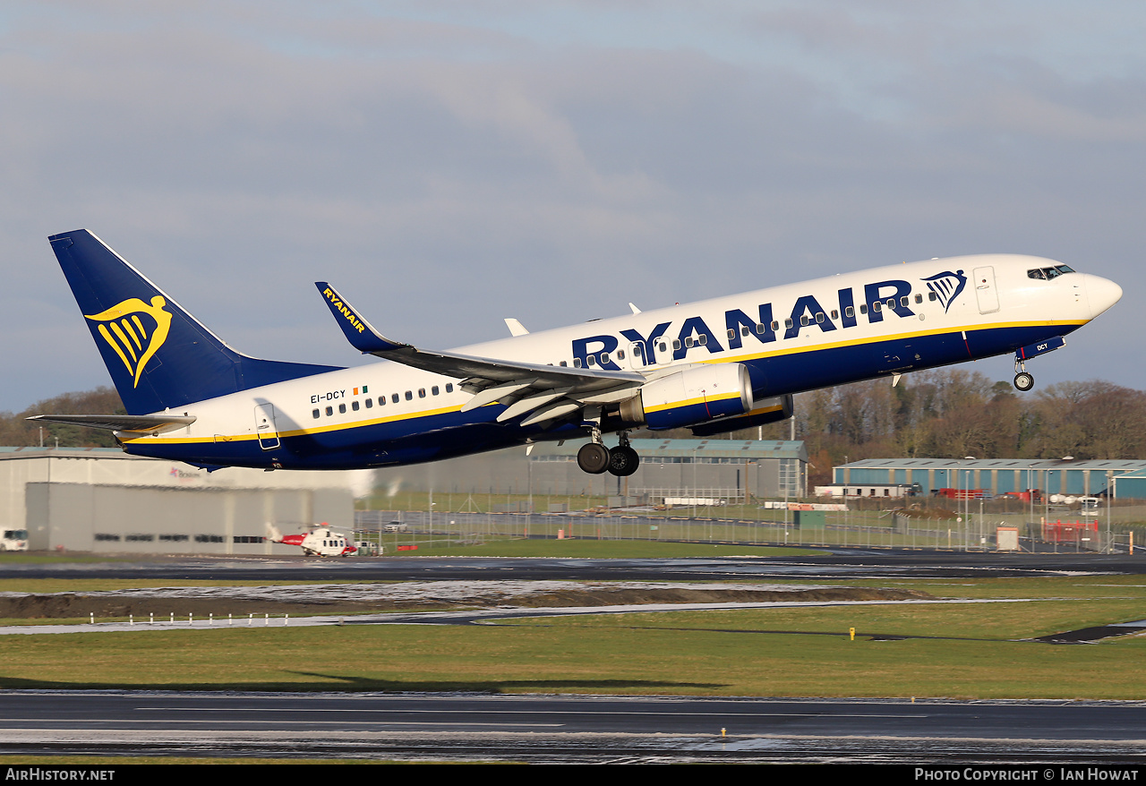Aircraft Photo of EI-DCY | Boeing 737-8AS | Ryanair | AirHistory.net #627889